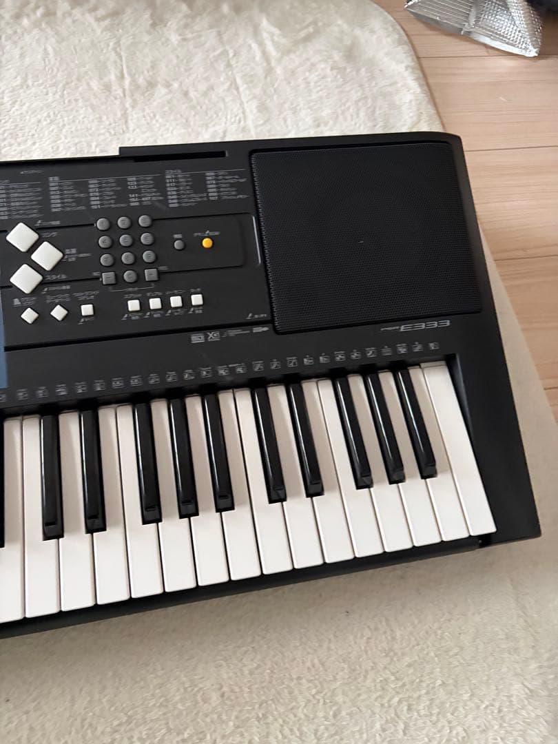 YAMAHA ヤマハ PSR-E333 ポータブルキーボード 61鍵