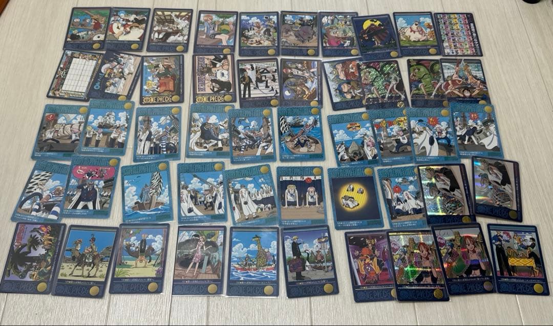 全キラ2種の186枚 コンプリート ワンピース ビジュアルアドベンチャー