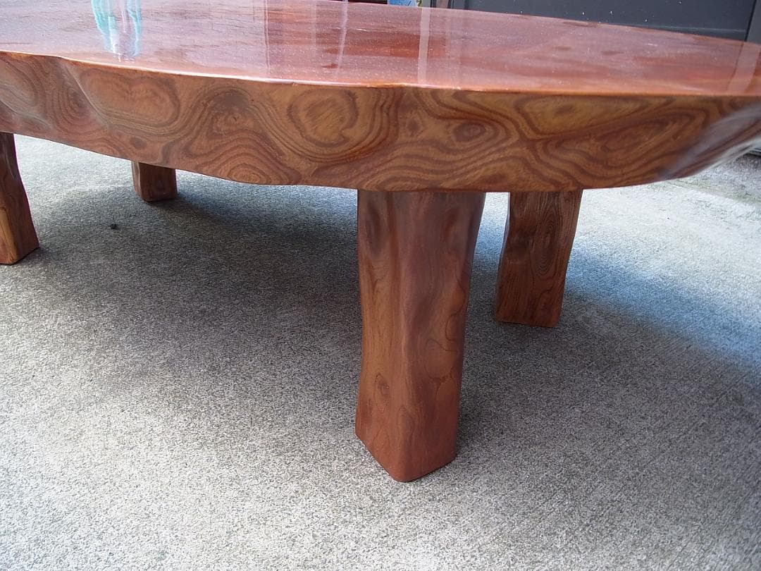 y*i様 1枚板　座卓　テーブル　木製　輪切り