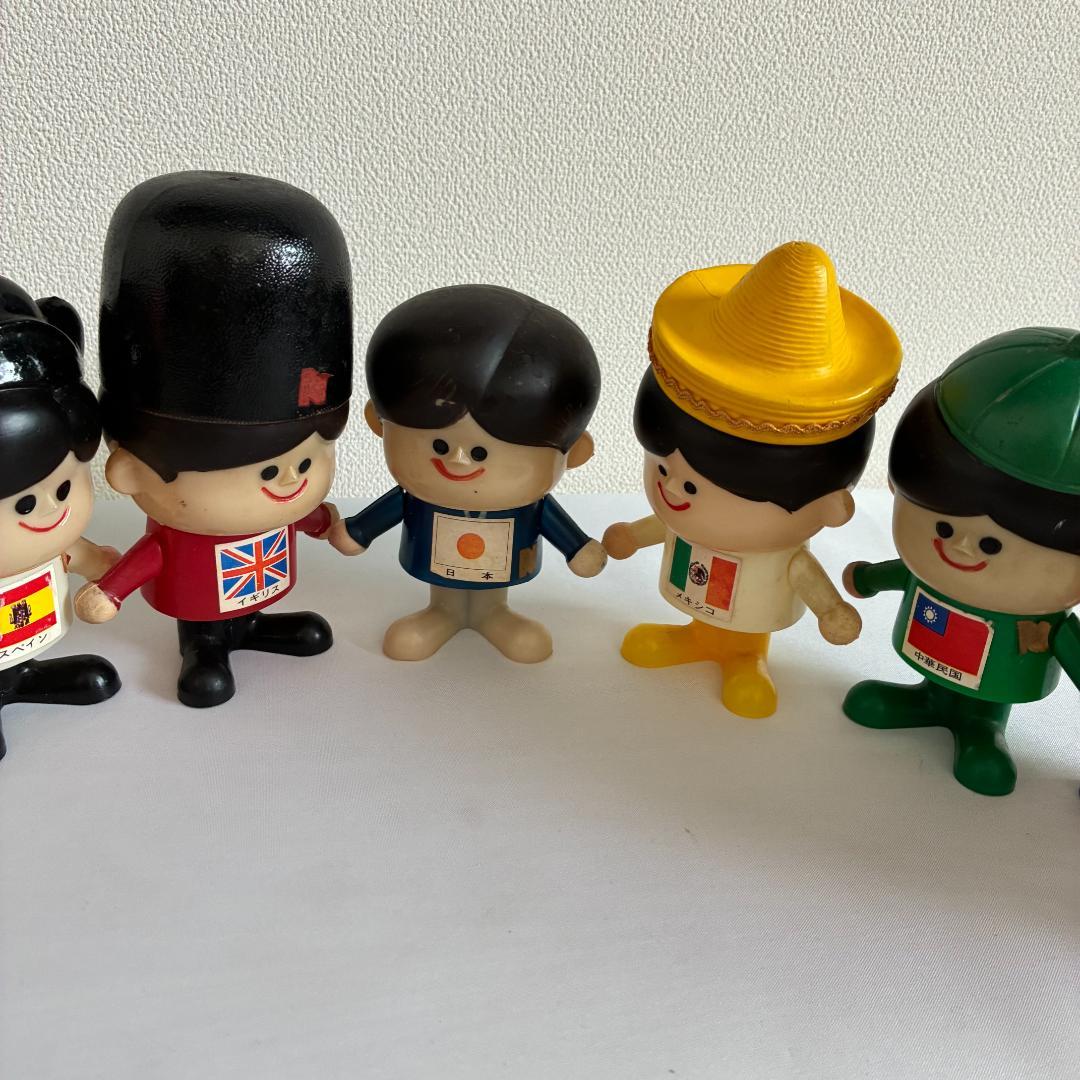 【昭和レトロ】　世界のナショナル坊や 貯金箱 ハイトップ 松下電器 ノベルティ