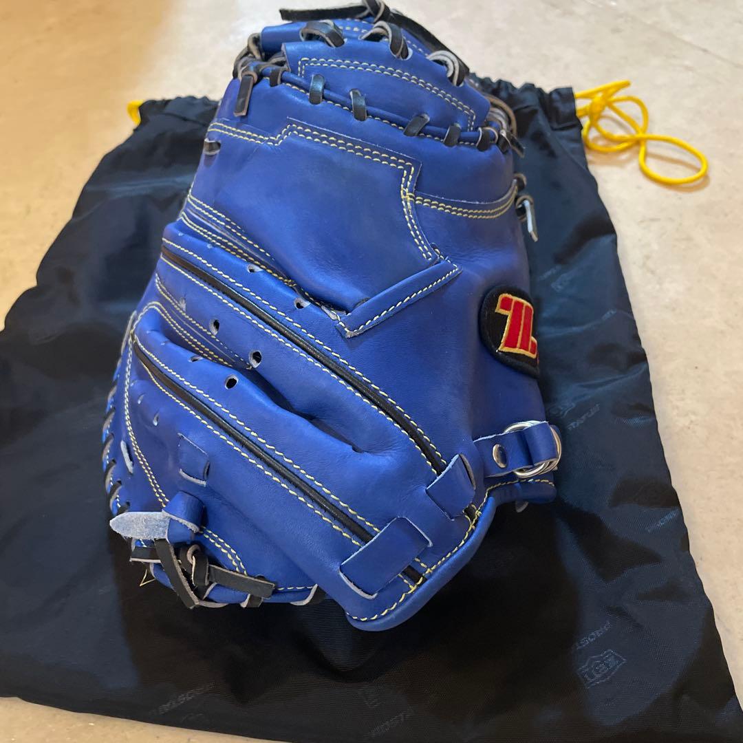 ゼット　軟式キャッチャーミット（袋付き）