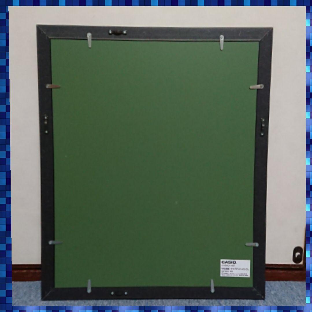 松本零士　宇宙海賊キャプテンハーロック カシオ3Dアート (四つ切サイズ)