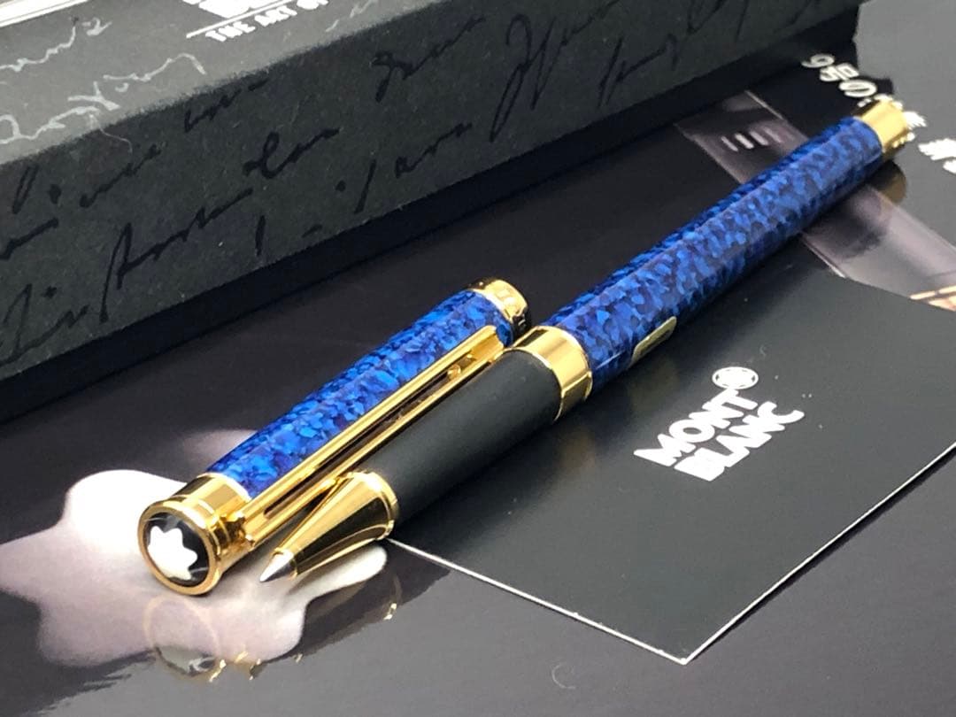 ⭐️モンブラン⭐️幸運パワー美の頂点ラピスデザイン入手困難逸品⭐️ノブレス・ドウエ金装