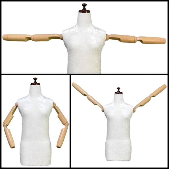 和装トルソー可動腕　着付け練習用ボディ 和装マネキン腕付き　和装ボディ
