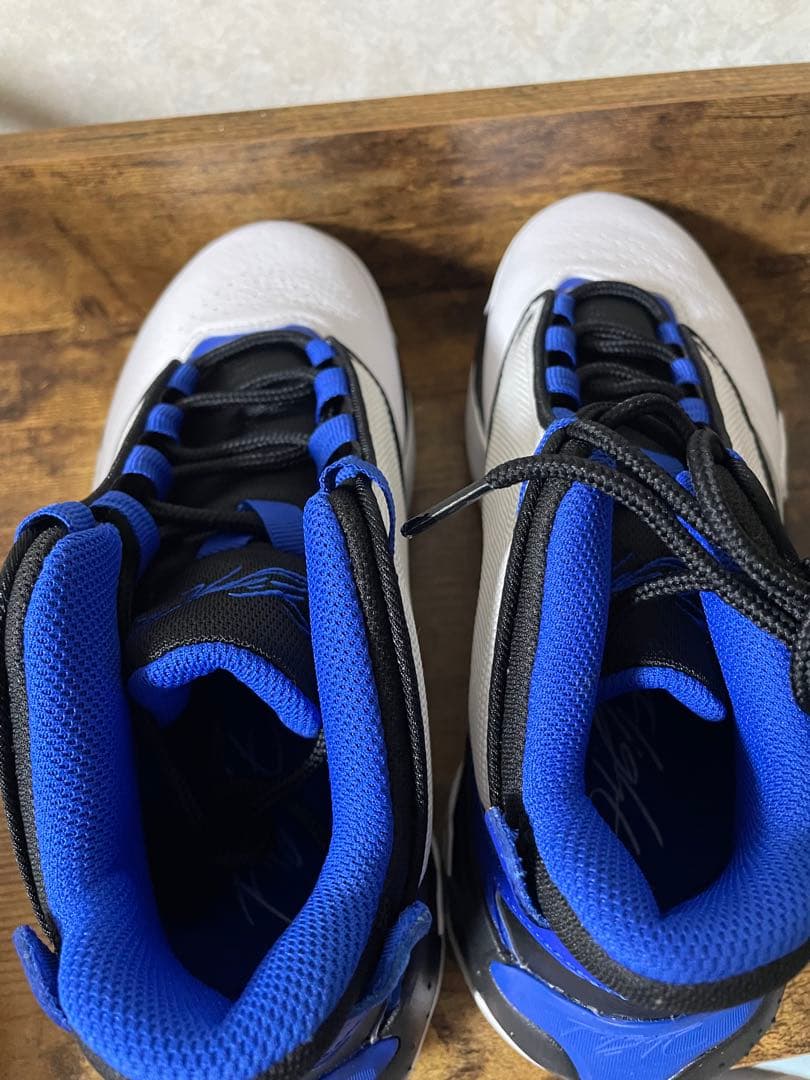 【新品・未使用】NIKE JORDAN MAX AURA 4 バッシュ　青　黒