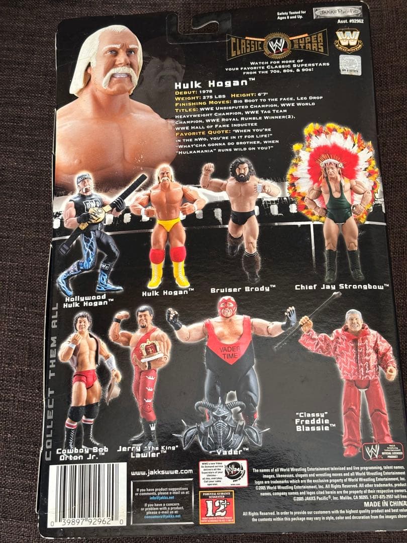 WWE JAKKS CLASSIC SUPER STARS ハルク・ホーガン