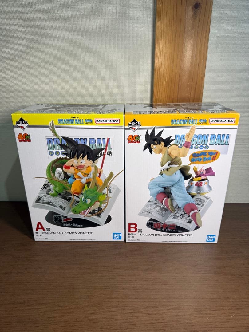 【新品未開封】ドラゴンボール 一番くじ 40th 〜其之一〜 A賞、B賞セット