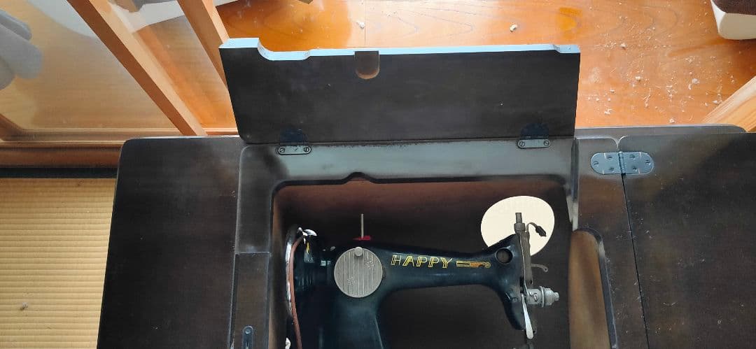 HAPPY HA-1 H4式 足踏みミシン アンティーク