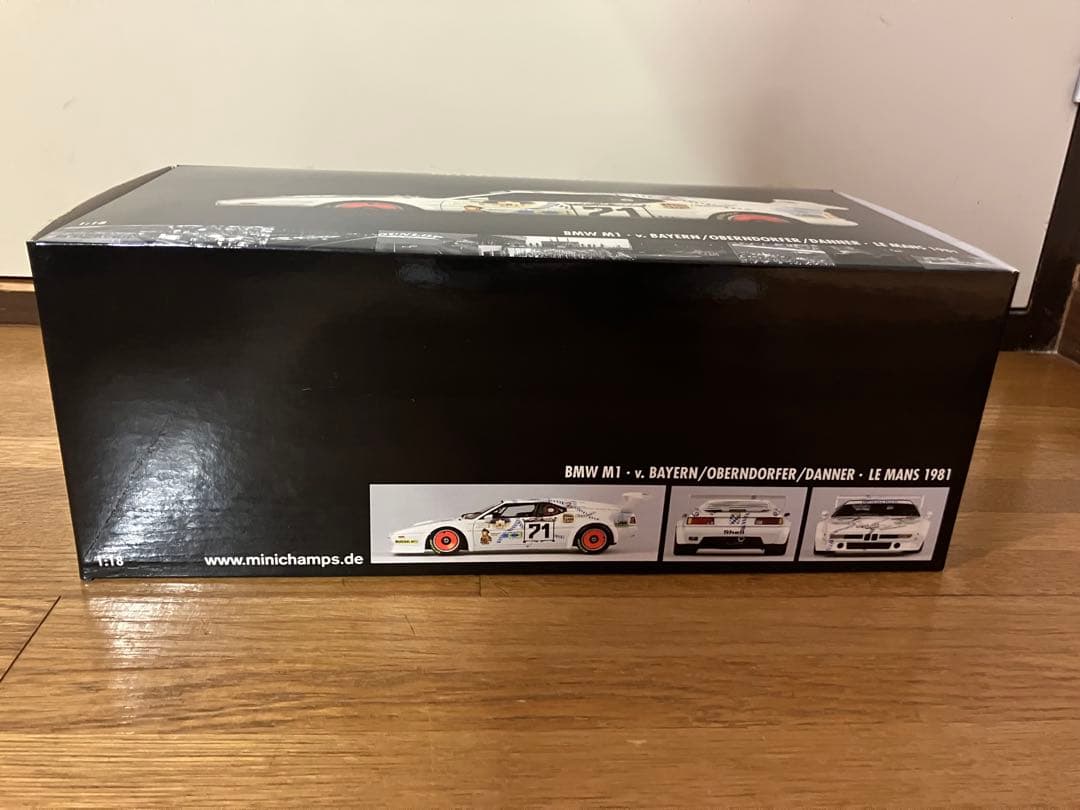 未開封 1/18  M1 Le Mans ‘81 Bayern #71