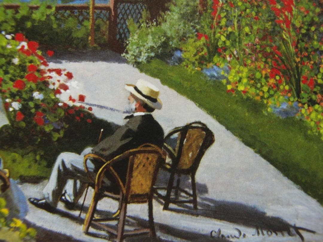 クロード・モネ、「Trerrace at Sainte-Adresse」、厳選