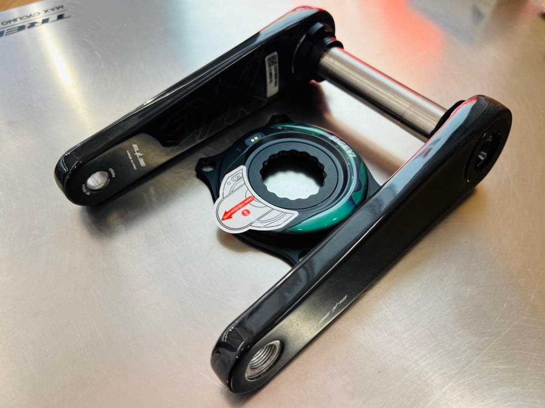 xxeチタンシャフトとsigeyiパワーメーター