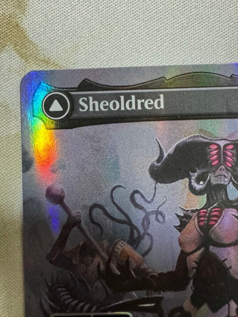 シェオルドレッド　sheoldred ダブルレインボウfoil