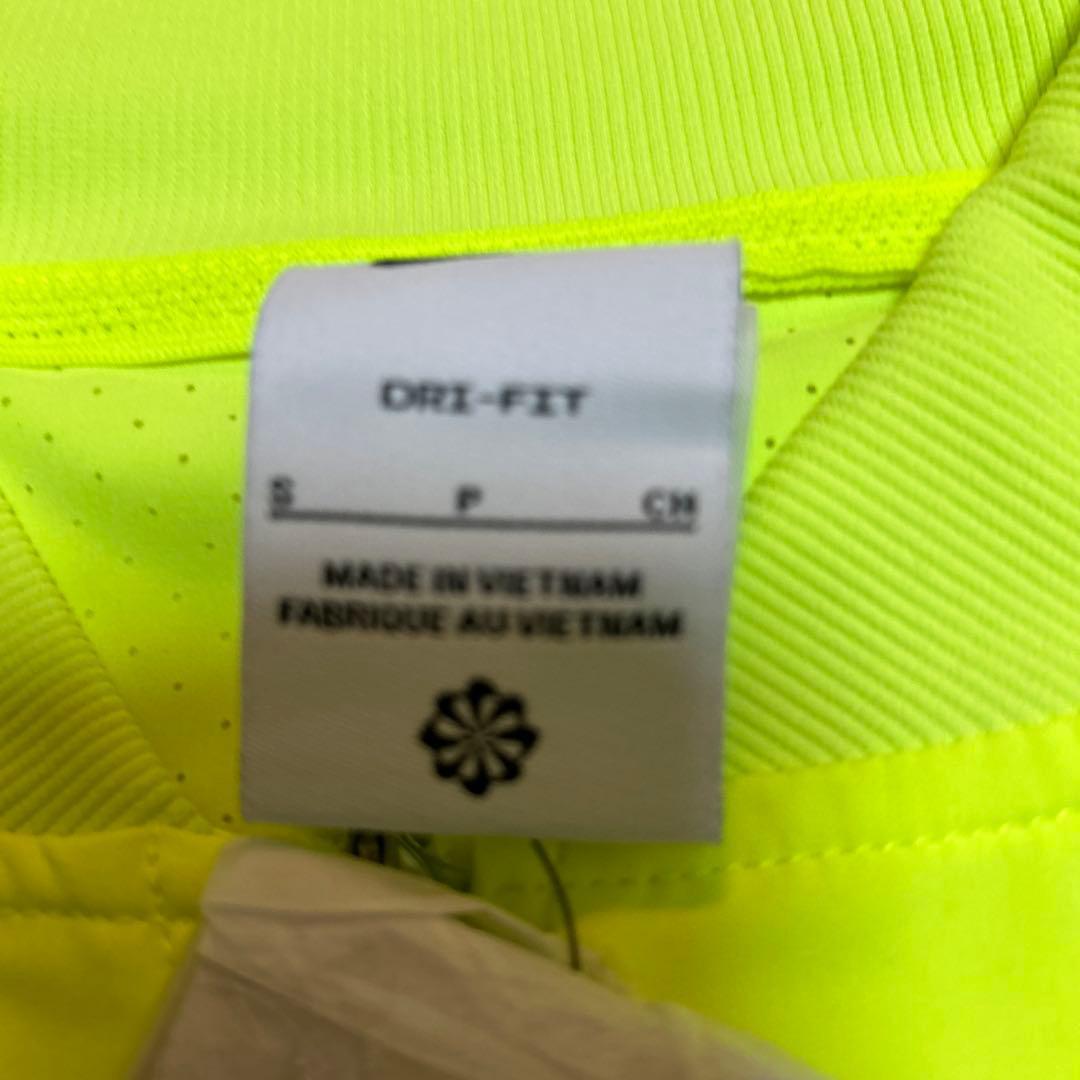 NIKE DRI-FIT ラファエルナダル蛍光イエロー ジャケット S