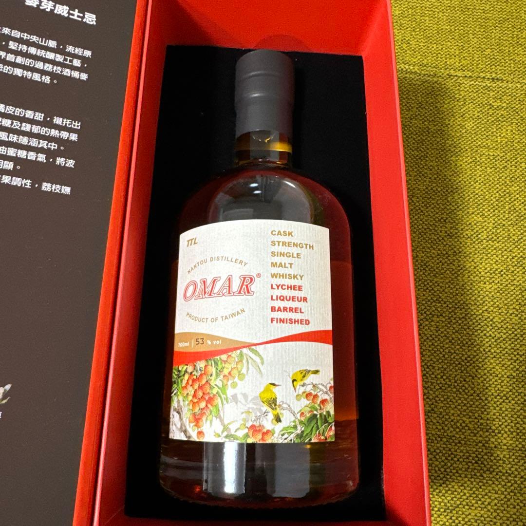 ウイスキー OMAR Cask Strength Single Malt Whisky