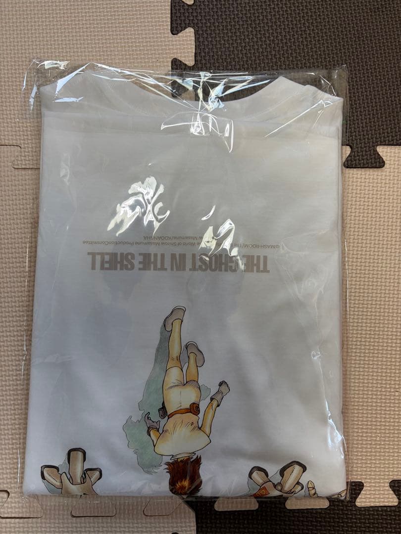 士郎正宗の世界展「大友克洋×攻殻機動隊」トリビュートイラスト Tシャツ　Mサイズ