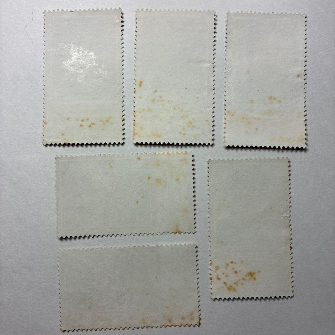 中国切手おまとめ13 未使用ヒンジ跡有難有含