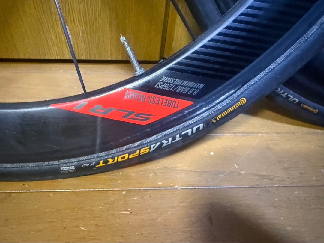 GIANT SLR1 カーボンホイール　前後セット