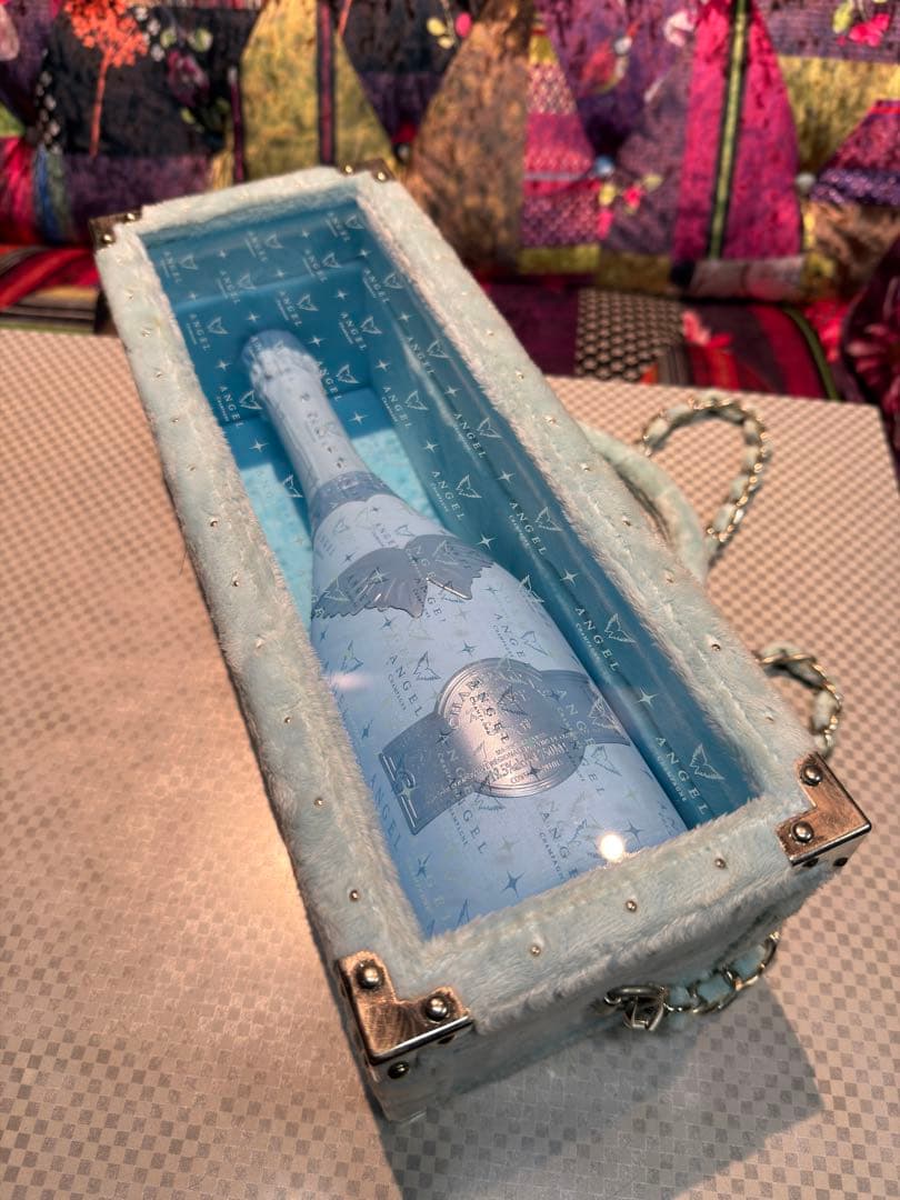 天*川様 エンジェル シャンパン ドゥミセック ブルー ファータイプ 水色