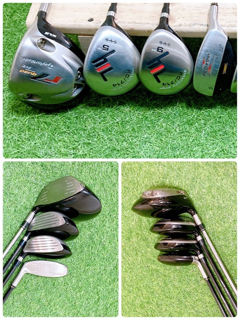 M9 テーラーメイド　初心者オススメ　ゴルフ　クラブセット　メンズ　13本