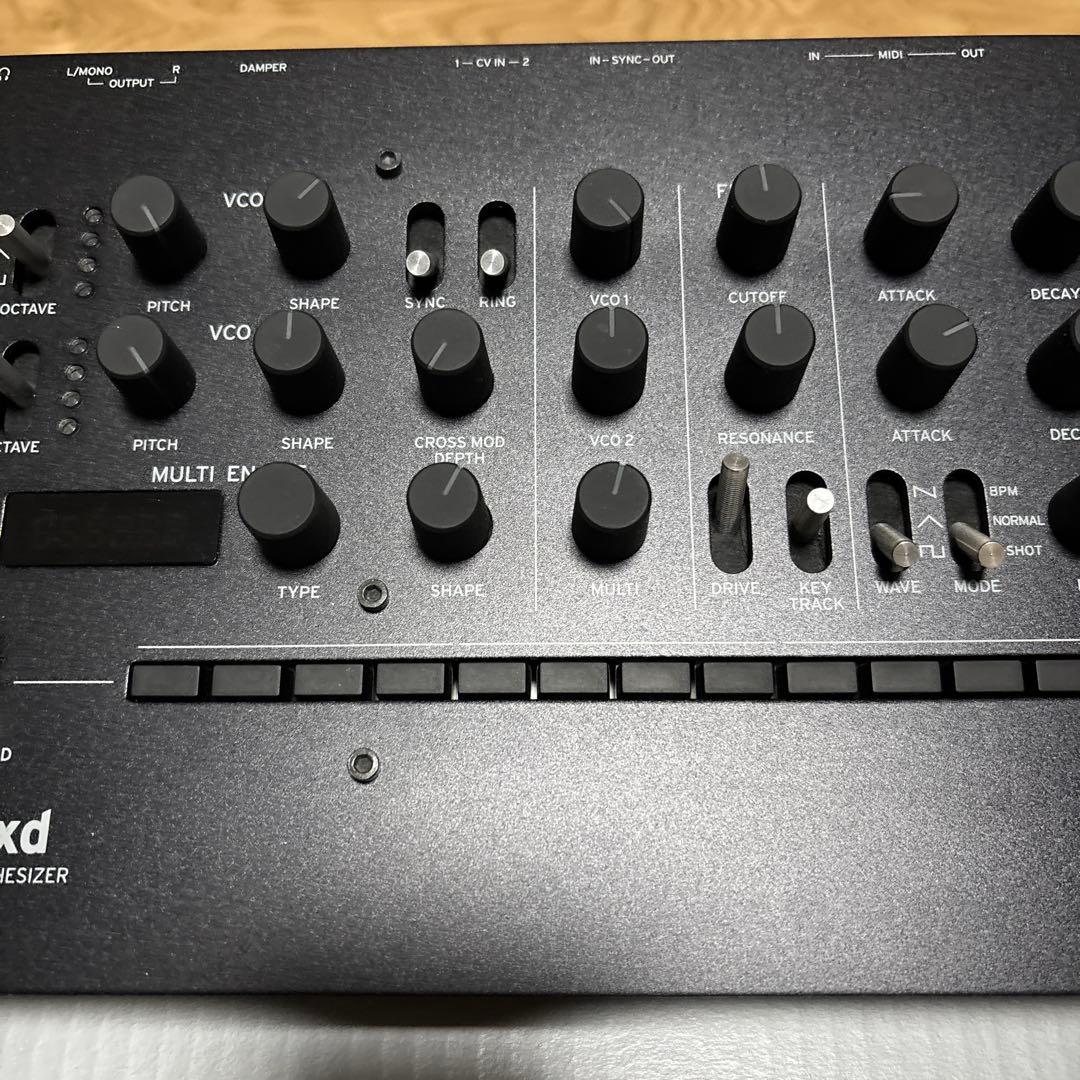 【美品】KORG minilogue xd ポリフォニックアナログシンセサイザー