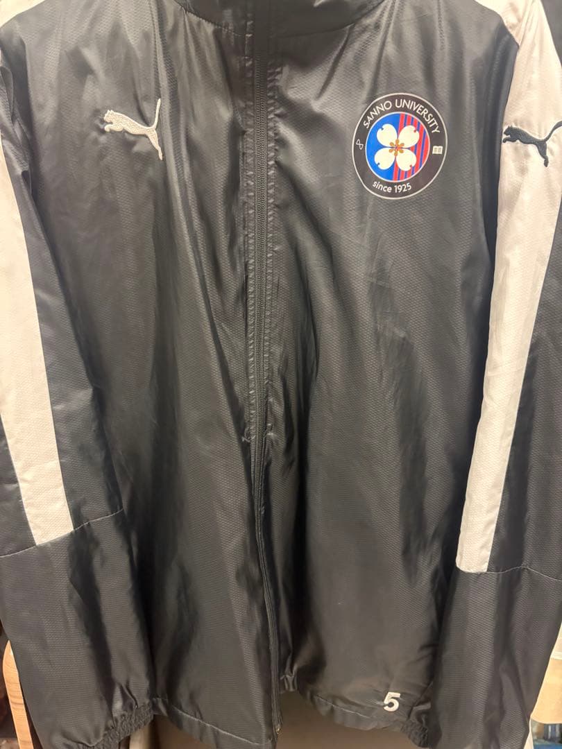 産業能率大学サッカー部 ウィンドブレーカー上下セット5番