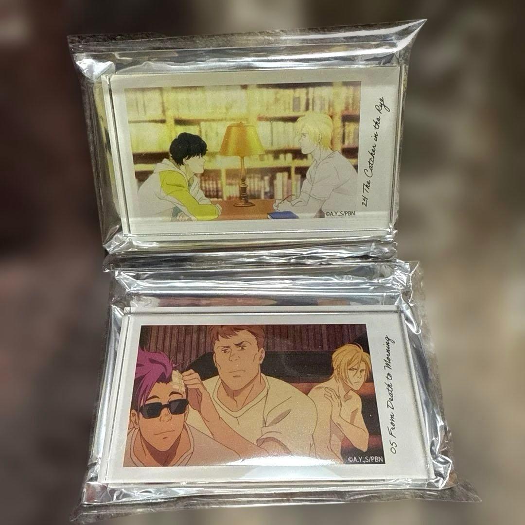 バナナフィッシュ アクリルブロック 有楽町マルイ むにゅぐるみパティオ　2点