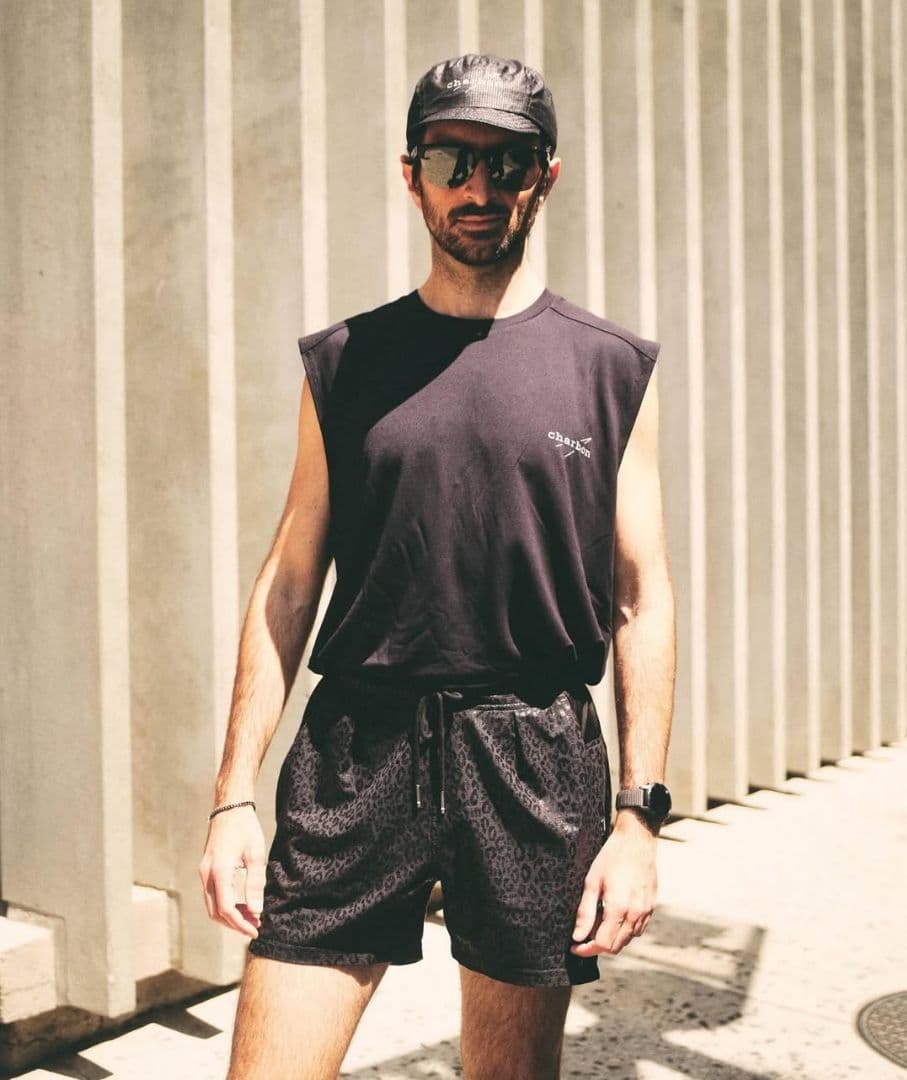 シャルボン　キャップ　ブラック