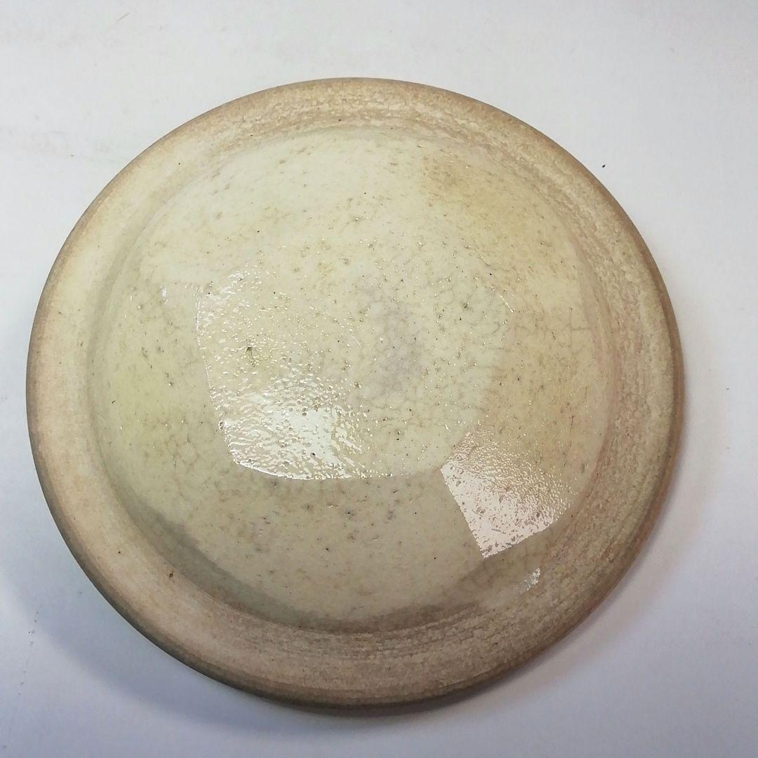 Ｓ７８３　水指　『織部釉』『山口錠鐵造』　共箱　茶道具