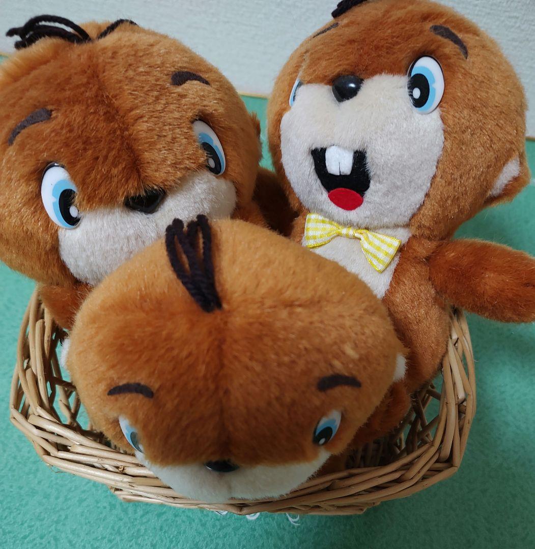 ビーバー　三菱　エアコン　3匹セット　昭和　レトロ