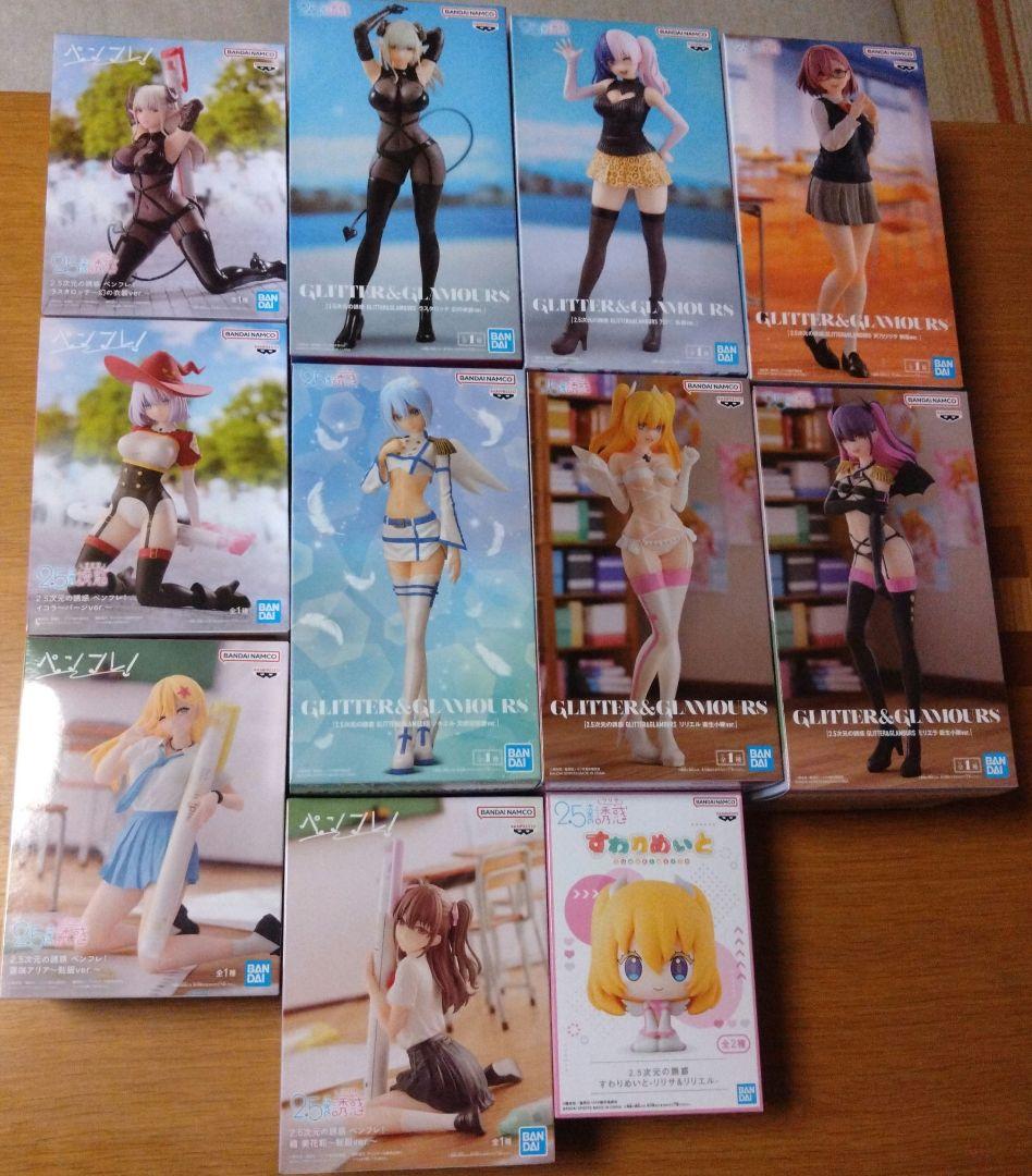 美少女フィギュアまとめ売り　11体