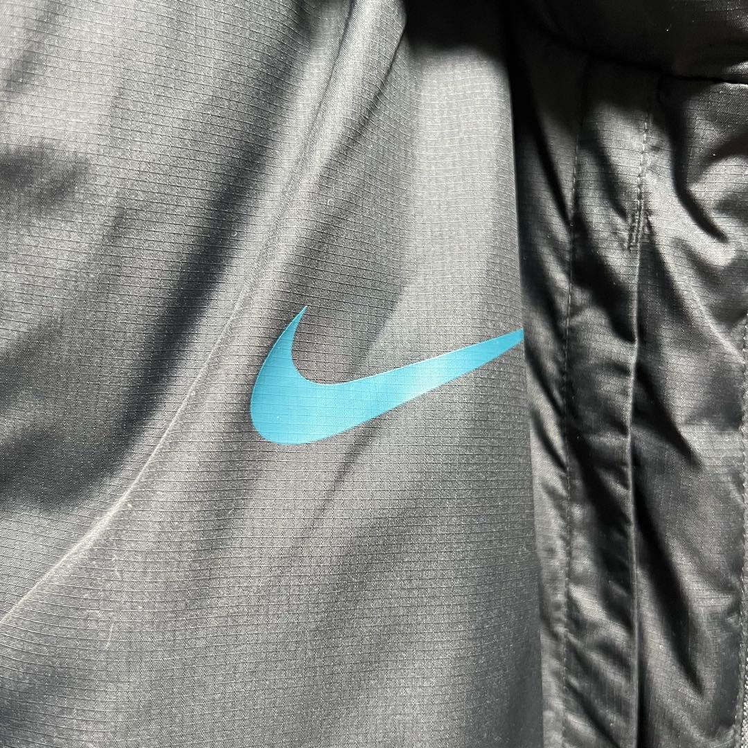 Nike フード付きベンチコート ブラック　黒