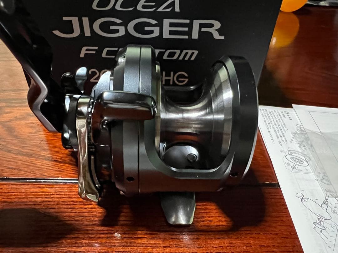 オシアジガーFカスタム2001NRHG左巻き 新品未使用