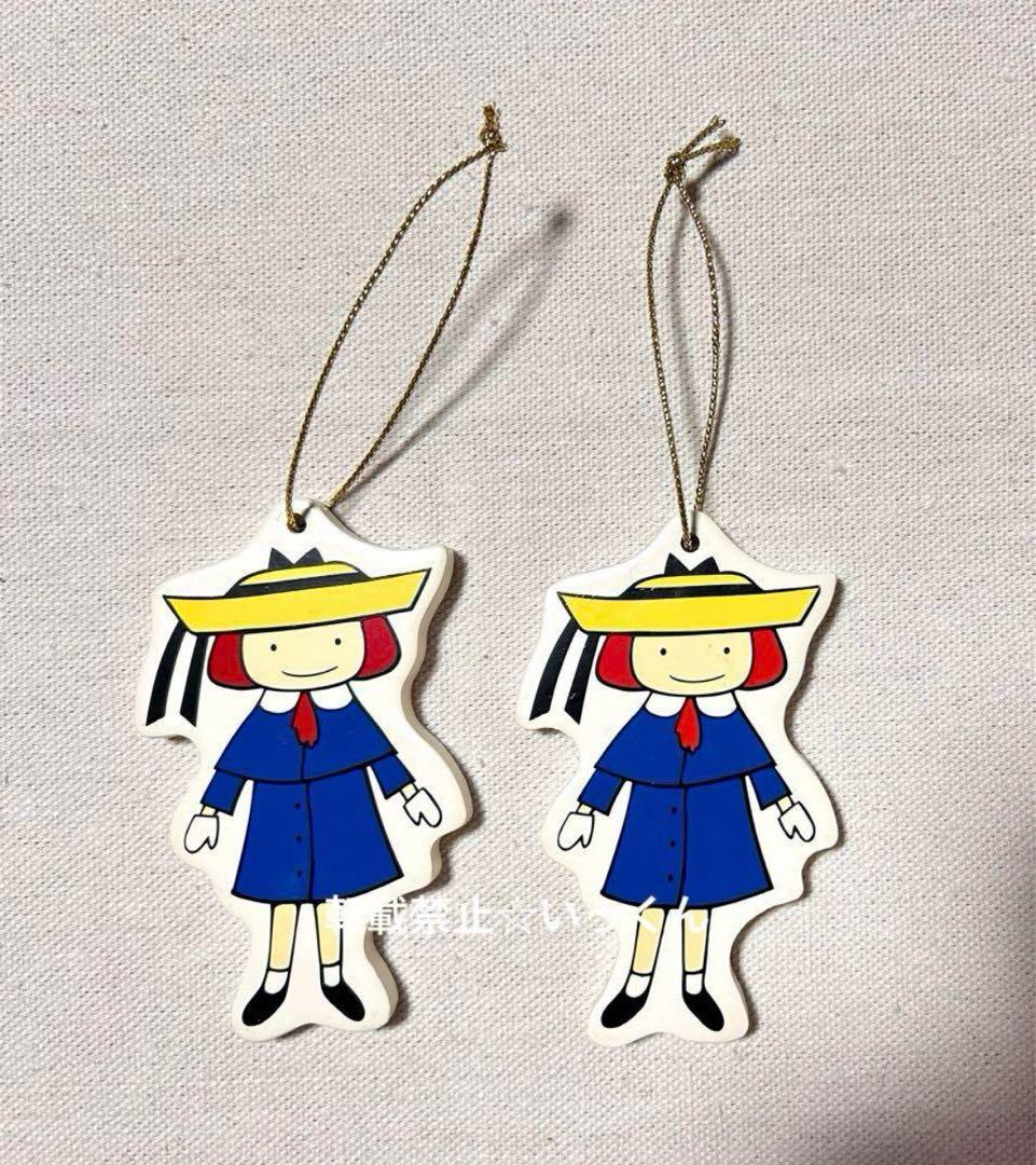 貴重！マドレーヌちゃん ミニタイル 木製オーナメント キーホルダー