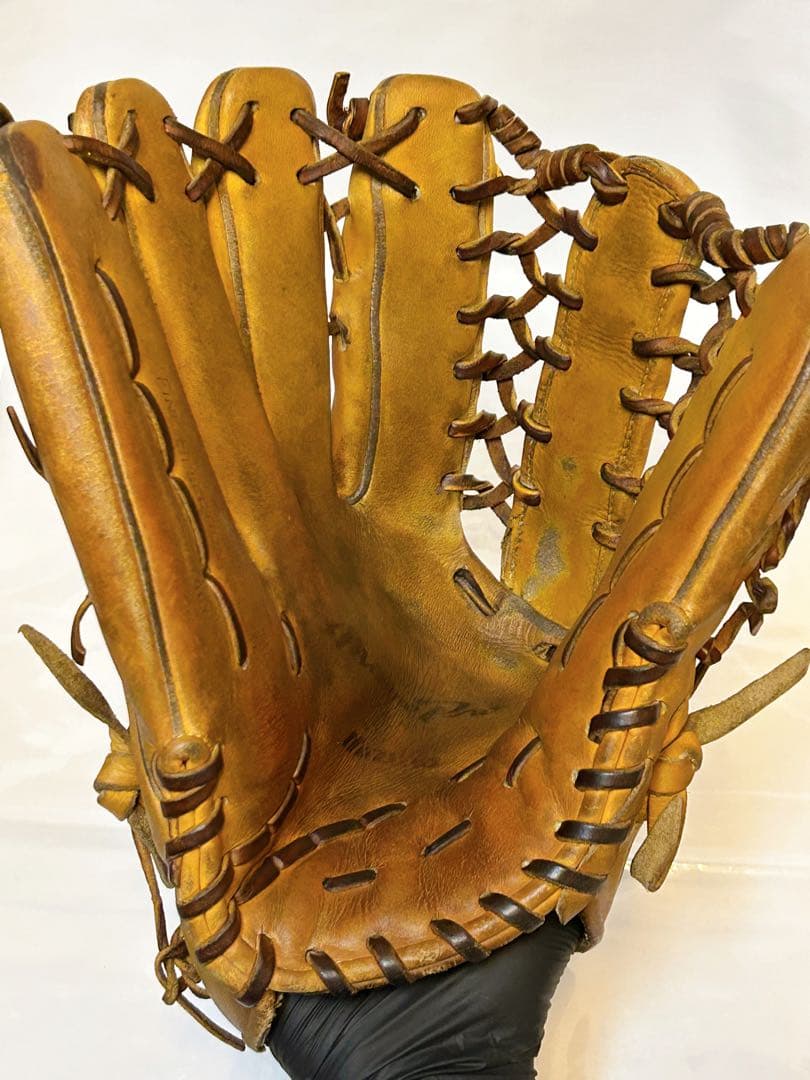 【即戦力】ミズノプロ 硬式 外野手用 グローブ 使用感あり特価 左投げ用