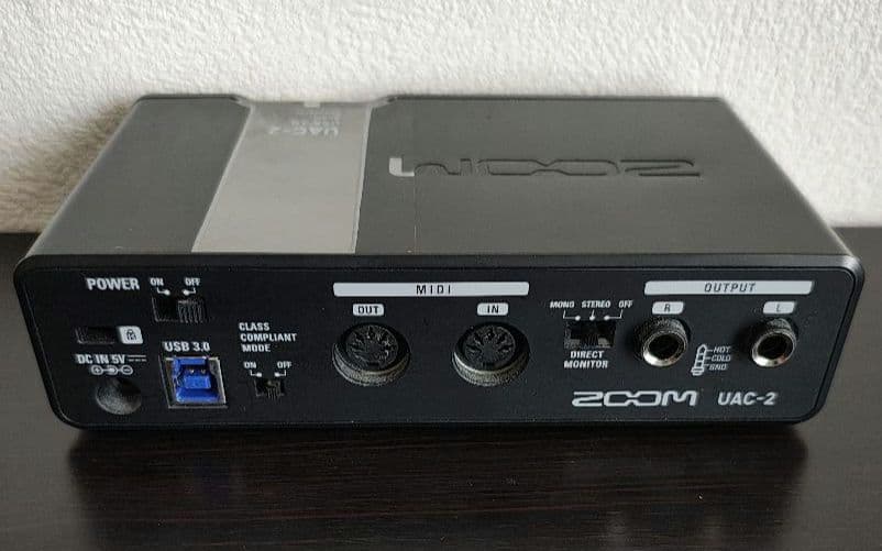 ZOOM(ズーム) UAC-2 オーディオインターフェイス USB3.0
