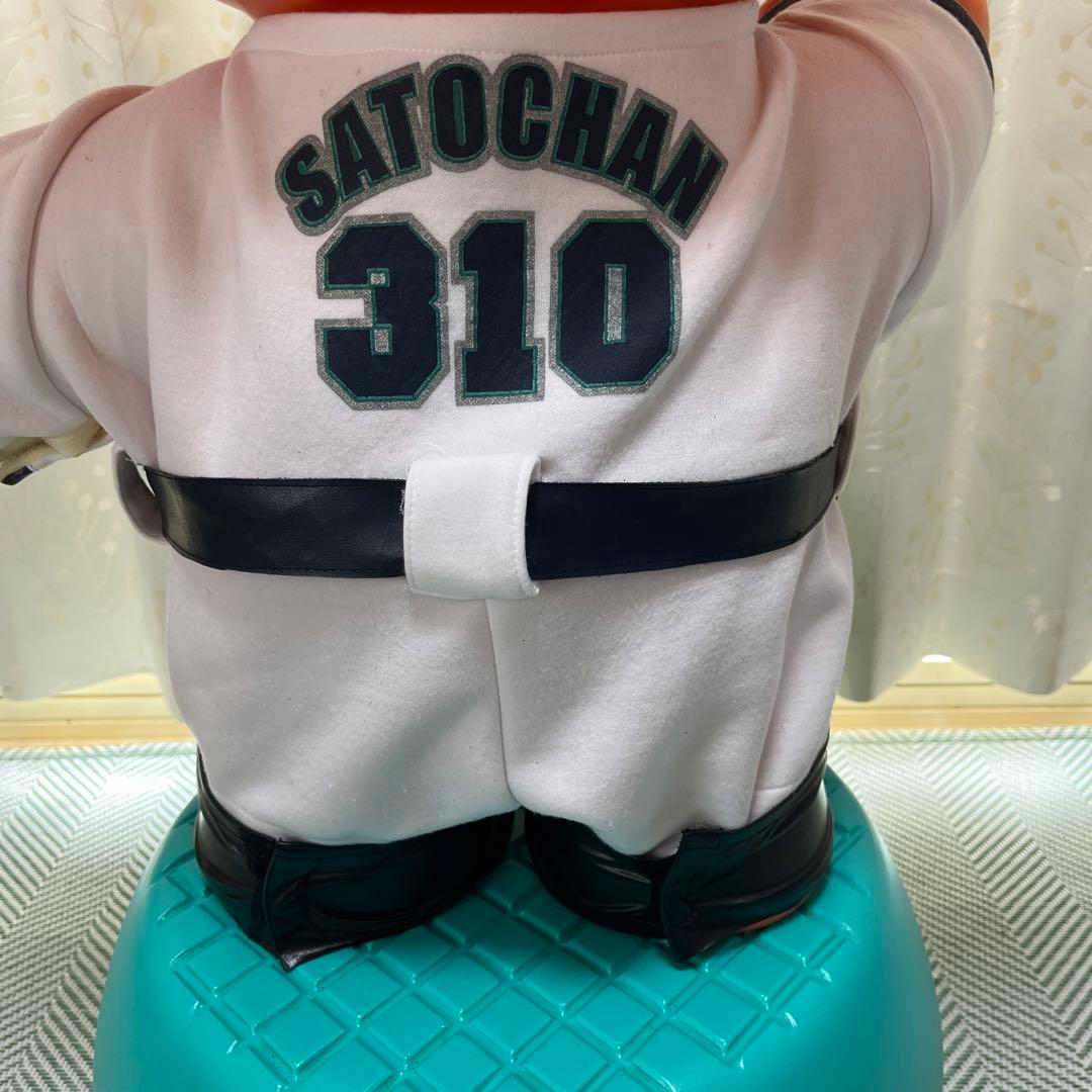 佐藤製薬 サトちゃん　マリナーズ マスコット 特大フィギュア　美品 非売品