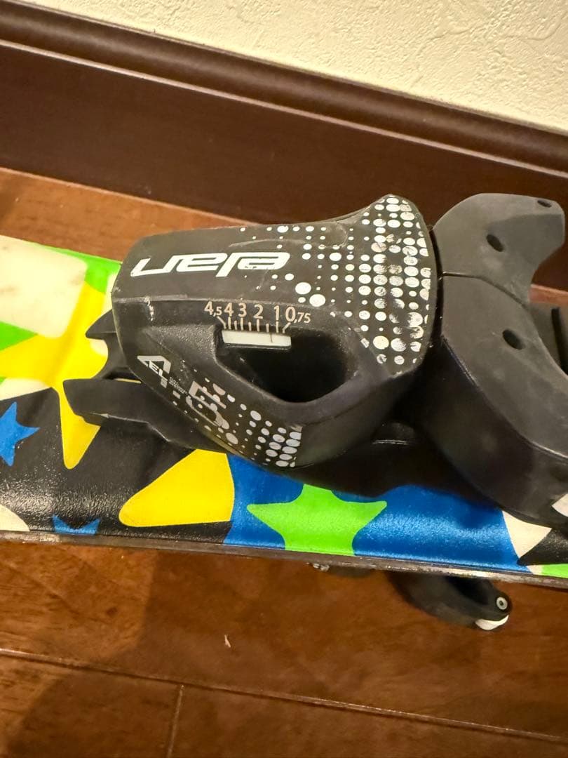 子供用スキーセット　板UFLEX STAR70とブーツ カザマSPAX 3J