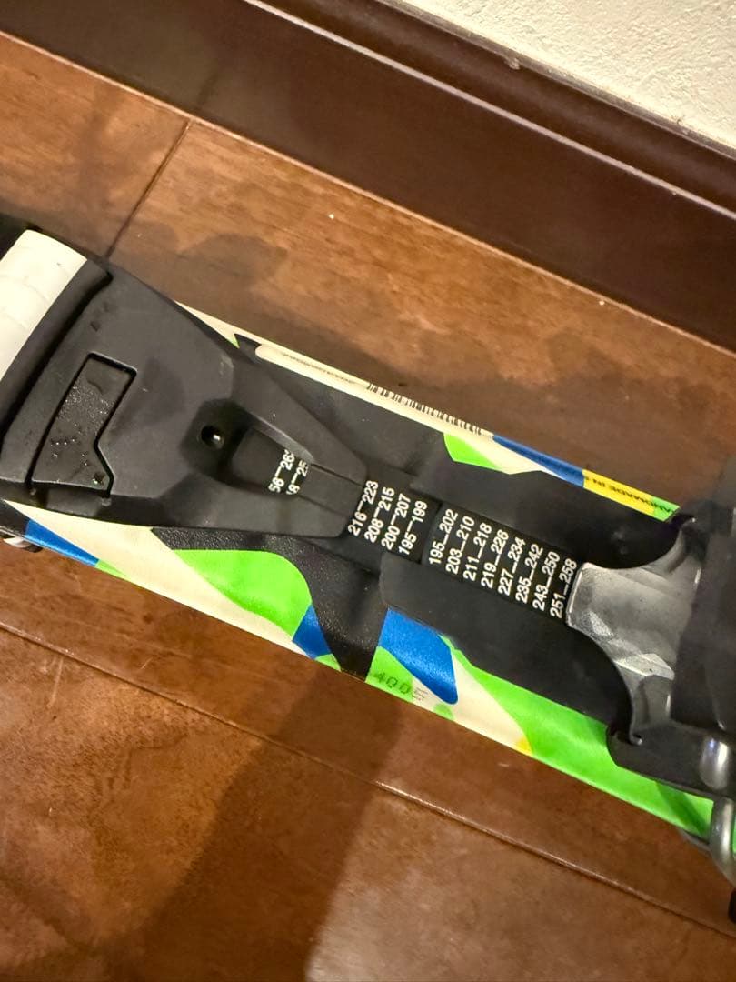 子供用スキーセット　板UFLEX STAR70とブーツ カザマSPAX 3J