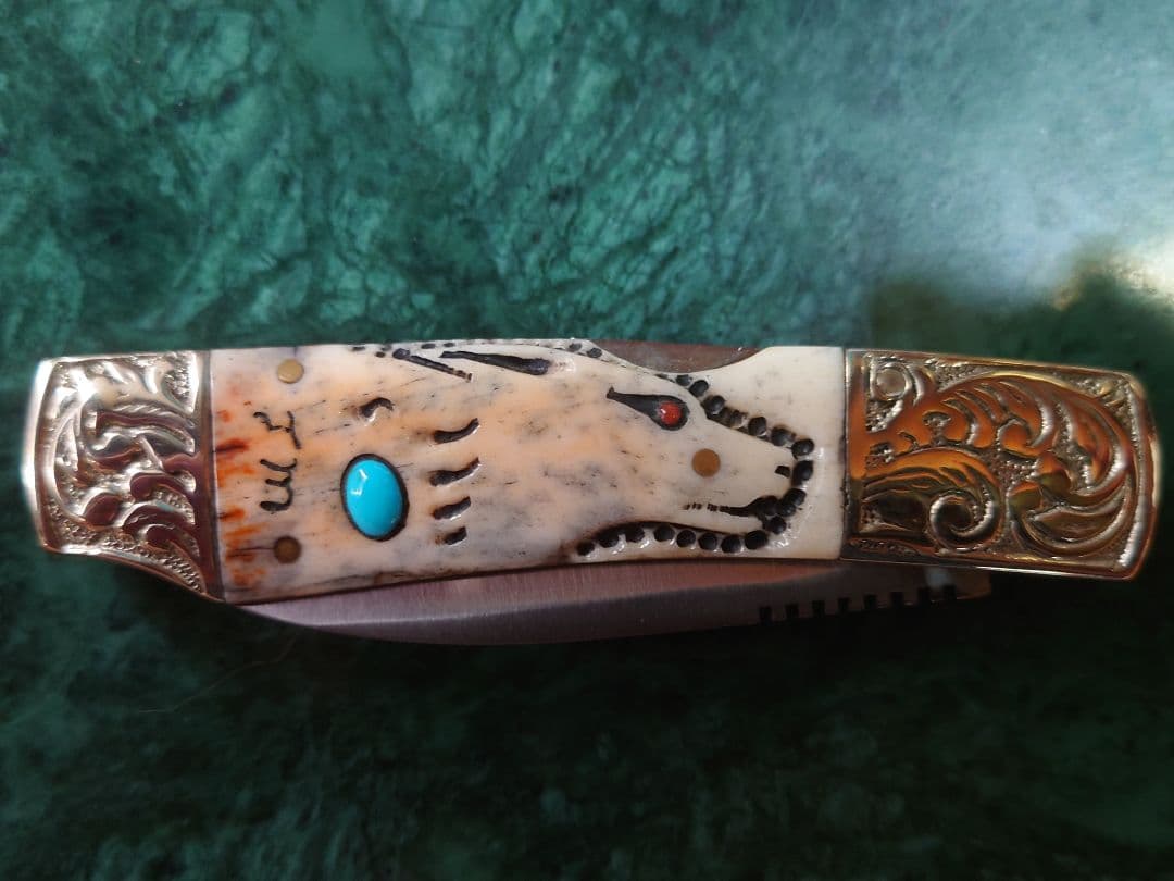 ネイティブアメリカン ナイフ ターコイズ ナバホ