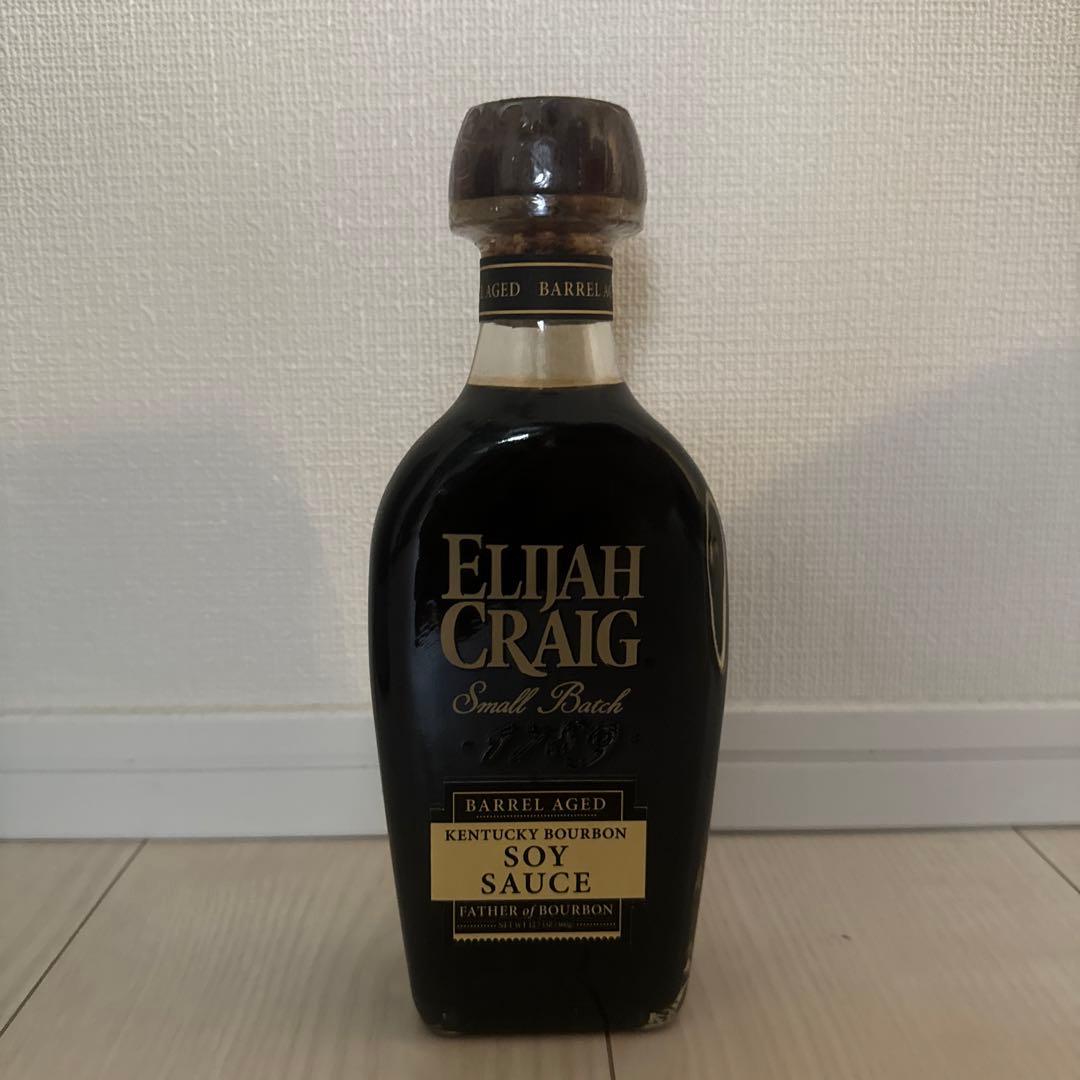 Elijah craig エライジャ クレイグ ウィスキー醤油 レア品