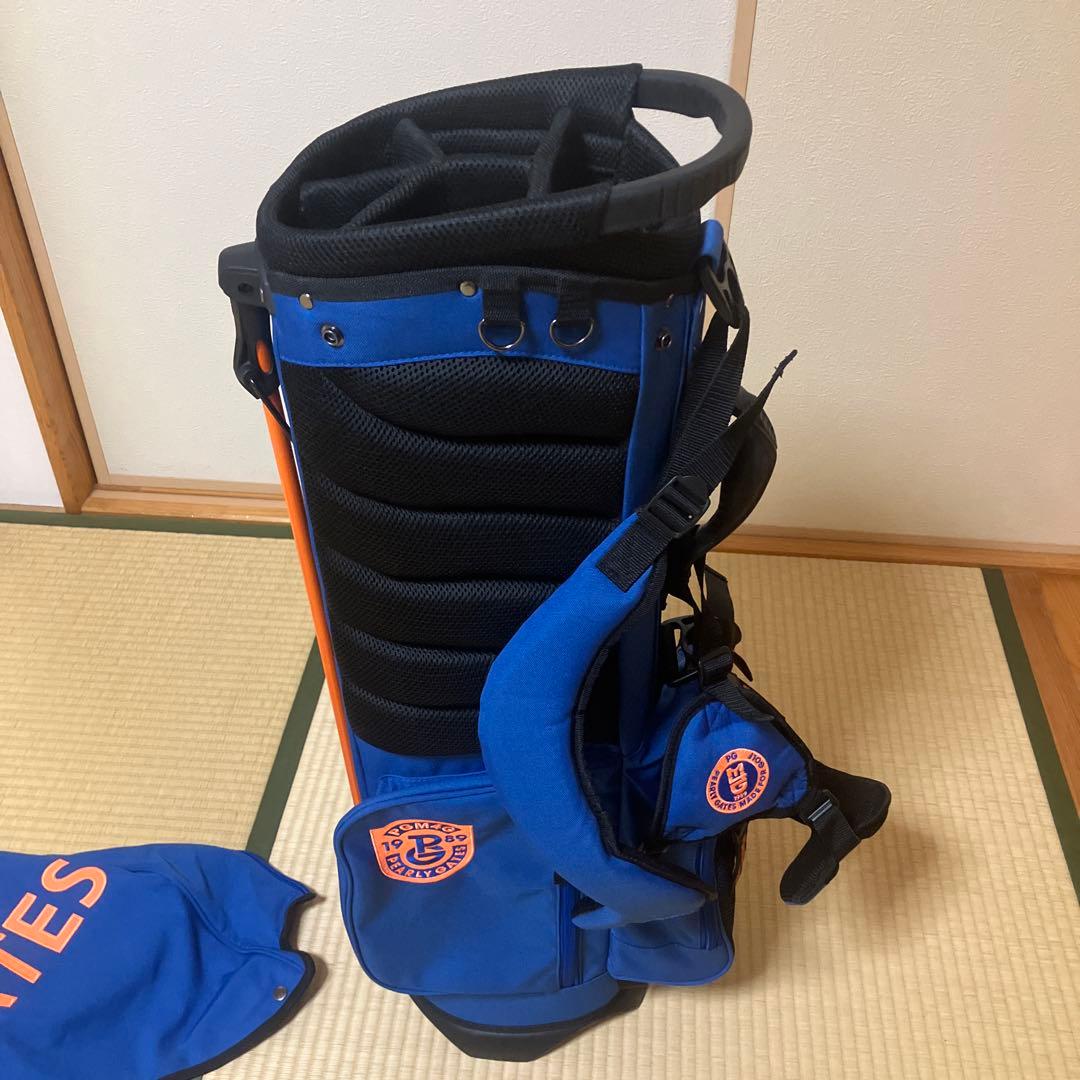 PEARLY GATES スタンド式ゴルフバッグ 青