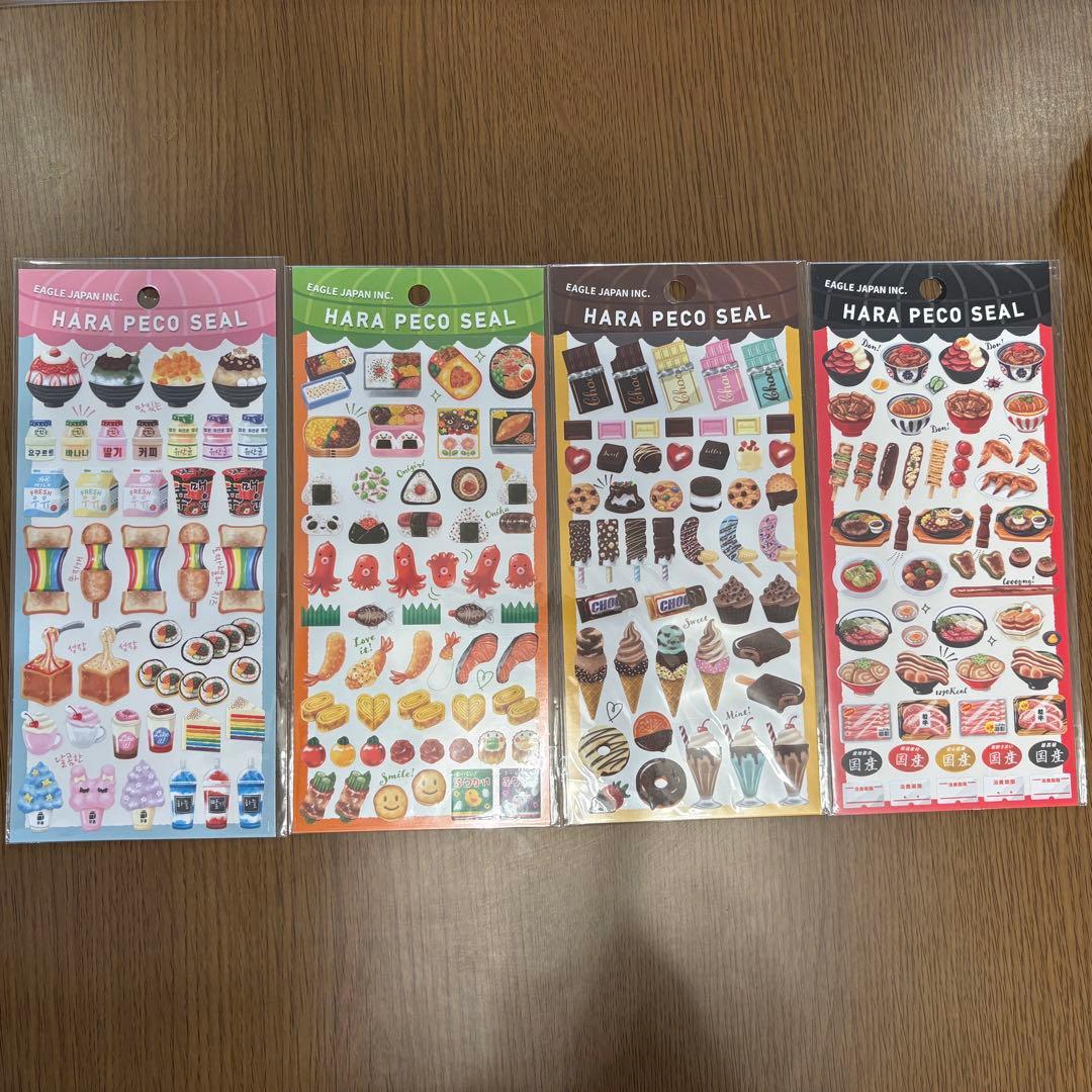 シール まとめ売り（ボンボンドロップ、タイル、ちいかわ、キラキラ、食べ物、花）