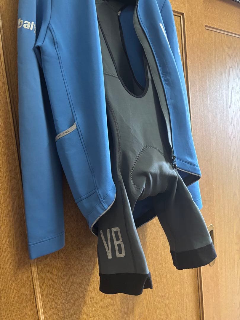 ヴェロビチコバルトサーマルジャージ &サーマルビブショーツ・ベース3点セット 5