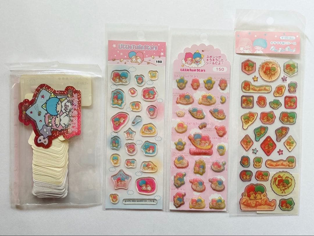 ♡ キキララ リトルツインスターズ シールパック 2012年 レア 平成 ♡