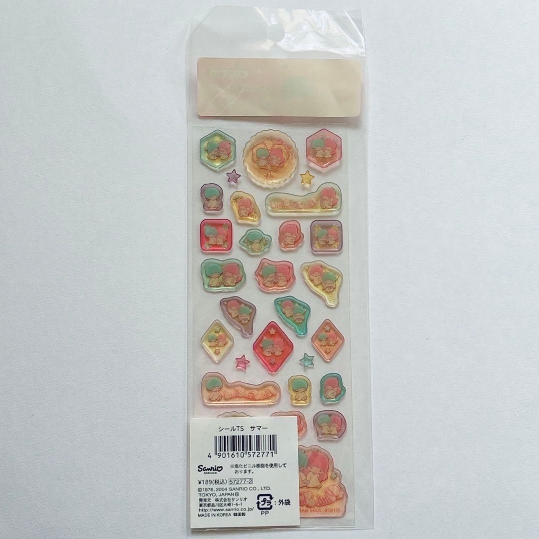 ♡ キキララ リトルツインスターズ シールパック 2012年 レア 平成 ♡