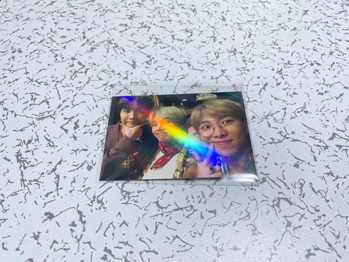 BTS トレカ チケットホルダー グク ジミン ジン　ホソク　ミニフォト