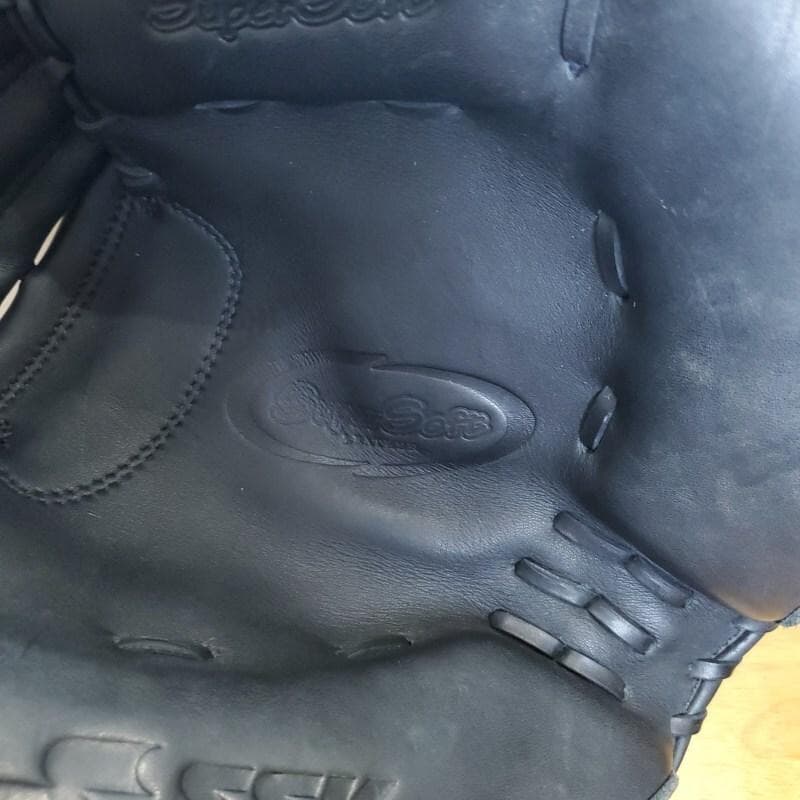 SSK 日本製 スーパーソフト 旧ラベル キャッチャーミット 軟式グローブ