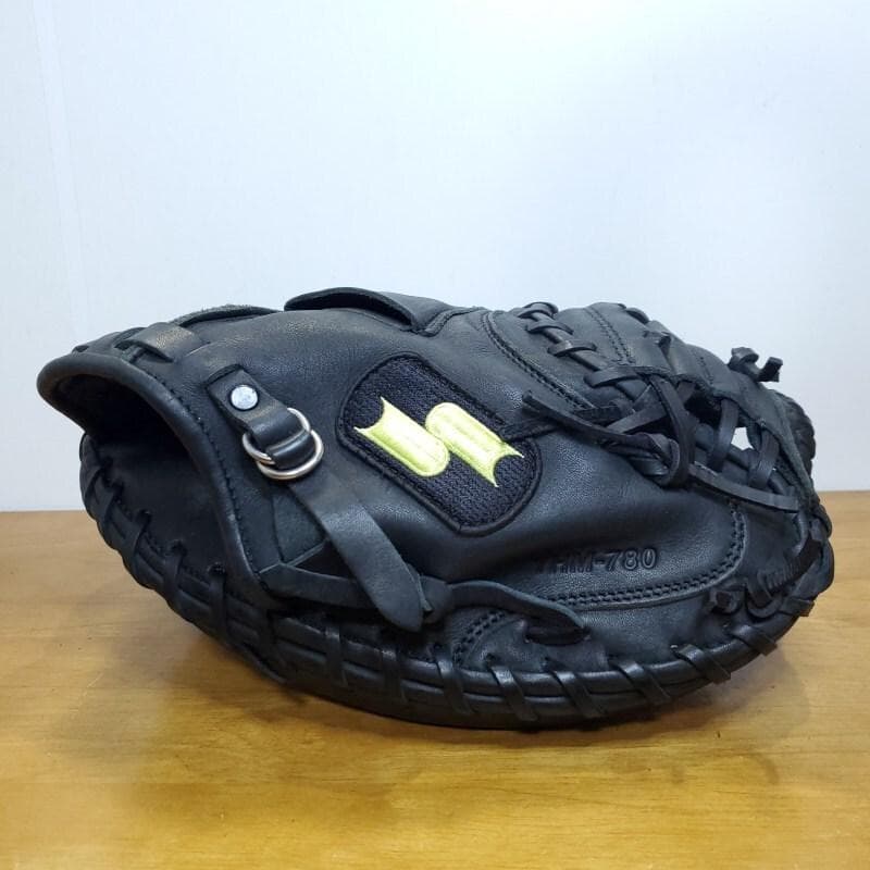 SSK 日本製 スーパーソフト 旧ラベル キャッチャーミット 軟式グローブ