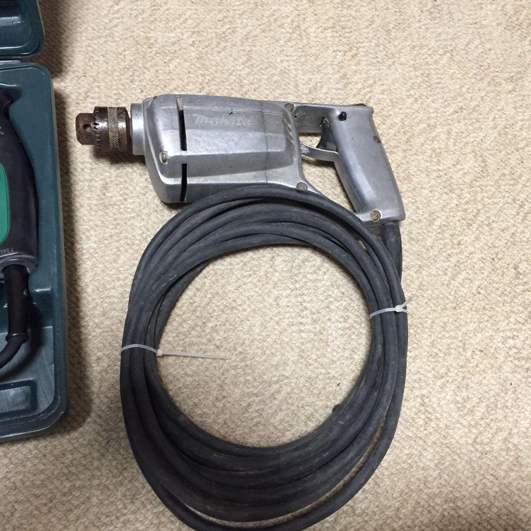 日立深切り丸ノコと美品 日立 100v ドリル キーレスチャック