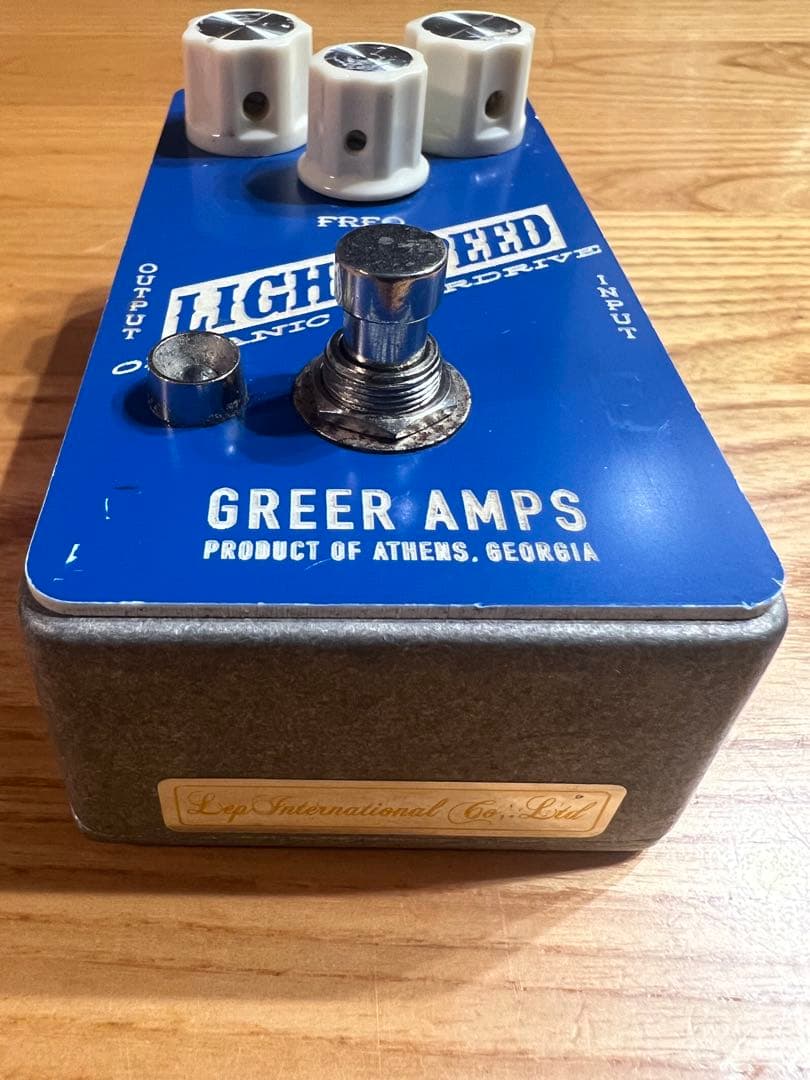 GREER AMPS LIGHTSPEED オーバードライブ